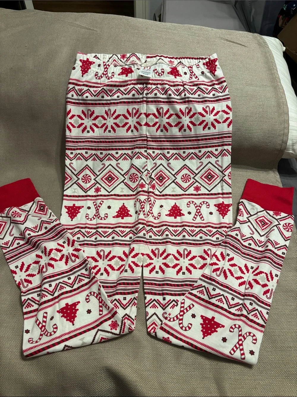 PJ Place Candy Fairisle Cotton Pajamas